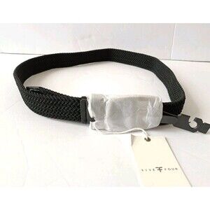 Five Four Clothing Braided Belt Men's Large Black